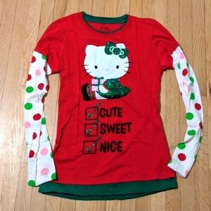 Hello Kitty holiday shirt